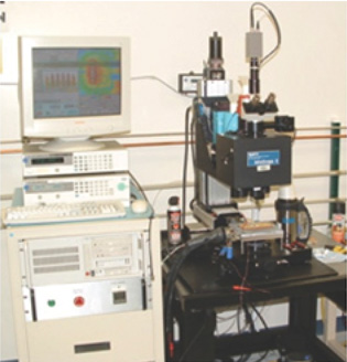 Infrascope II set-up Infrascope II set-up